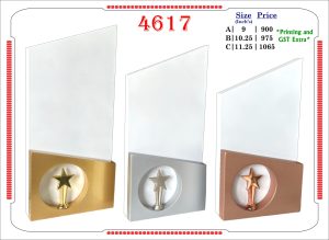 VR-4617 Wooden Trophy