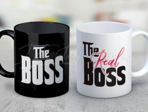 Customized Mug White and Black