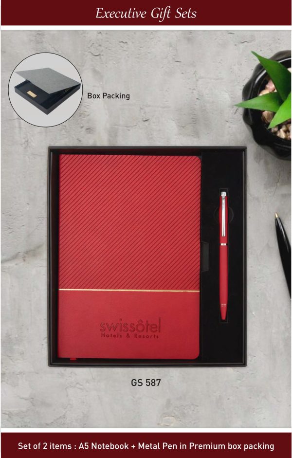 AN- 587 A5 Notebook & Pen SWISSOTEL