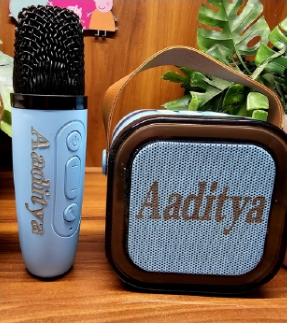 PersonalizedBluetooth microphonewithspeakerfor parties
