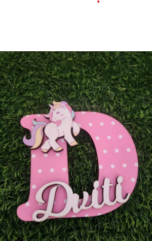 MDF Alphabet: Custom Names in AnySize