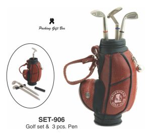 Golf Kit Shape Pen Stand BAS-906