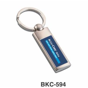 BKC-594 Double Side Logo Keychain