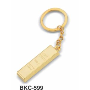 BKC-599 Gold Bar Keychain