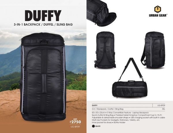 BP09-UG Duffy Backpack