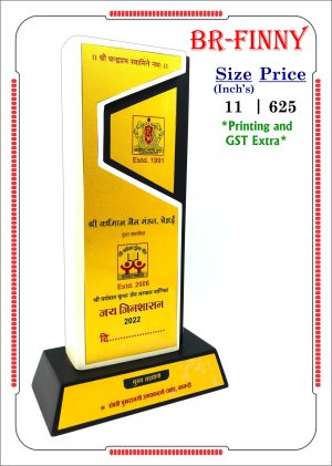 VR-BR-FINNY Wooden Trophy