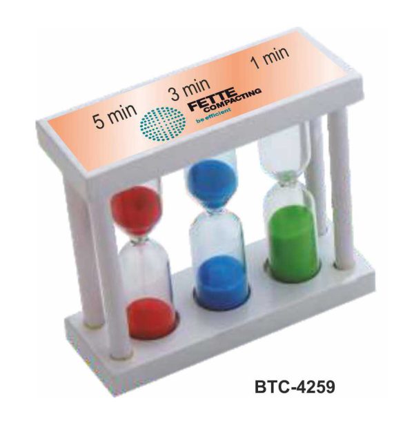 BTC-4259 Premium Sand Timer With 3 Different Time