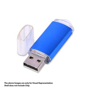 Blue Classic Metal Pendrive  CSM217 2.0 - 32 GB