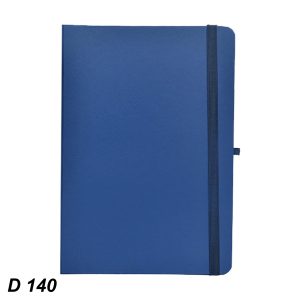 D140 Elastic Blue Notebook
