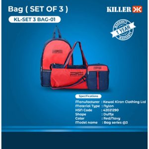 EK-KL-SET3 KILLER SET OF 3 TRAVEL SET