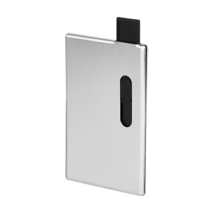 Card Shape Metal Slider Pendrive  EK10236 2.0 - 32 GB