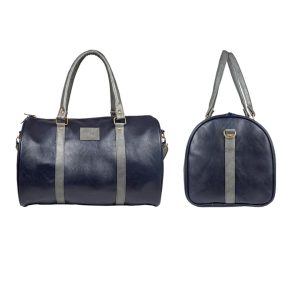 EK1101 Trundle Blue and Grey Duffle Bag