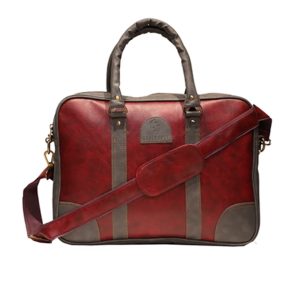 EK1132 Lappy Maroon and Grey Laptop Bag