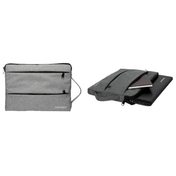 EK1134 15inch Grey Laptop Sleeve Bag