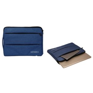 EK1135 15inch Navy Blue Laptop Sleeve Bag