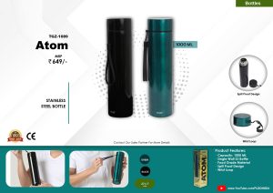 FZ-Atom Steel Water Bottle - 1000 ML