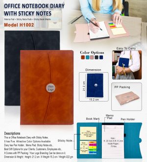 Office Notebook Diary