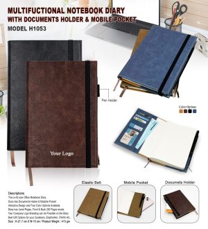 Office Notebook Diary