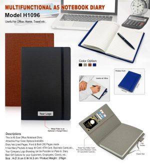 Office Notebook Diary
