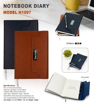Office Notebook Diary