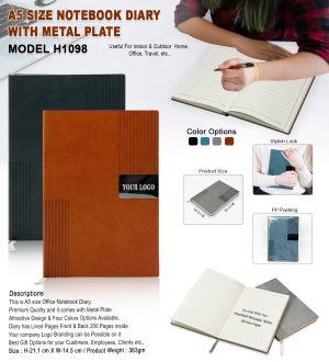 Office Notebook Diary