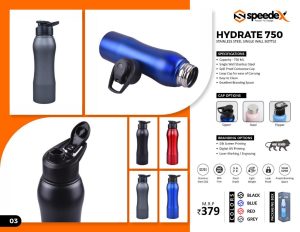 SPDX Hydrade  Steel Water Bottle