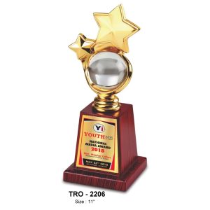 JI-2206 Metal Star Trophy