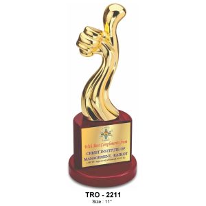 JI-2211 Thumbs Up Trophy