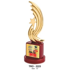 JI-2223 Metal Designer Star Trophy