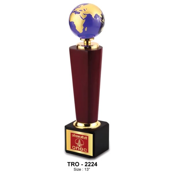 JI-2224 Blue Globe Trophy