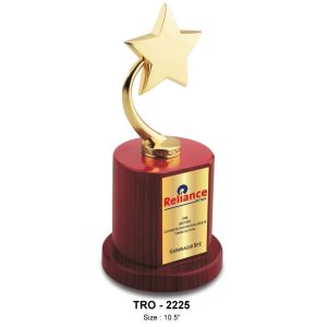 JI-2225 Metal Star Trophy