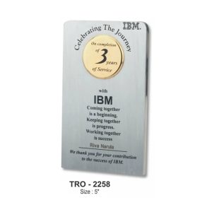 JI-2258-S Aluminum Trophy - Small