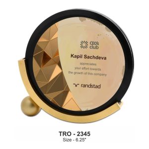 JI-2345 Round metal Trophy