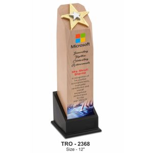 JI-2368 Wooden Trophy