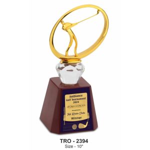 JI-2394 Metal Golf Trophy