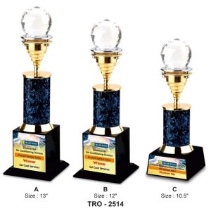 JI-2514  Crystal Ball Trophy