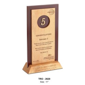JI-2620 Wooden Trophy