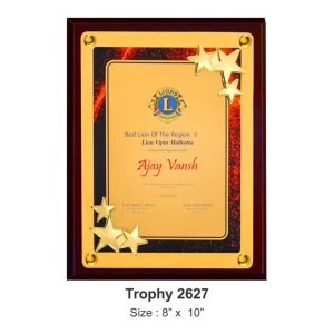 JI-2627 Executive Gold Plaques