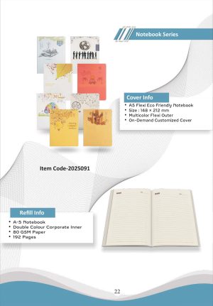 Z-2025091 A5 Flexi Eco Notebook