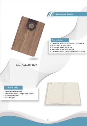 Z-2025247 Hardbound Notebook