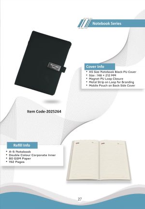 Z-2025264 A5 PU Notebook