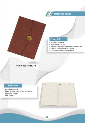 Z-2025278 A5 Notebook