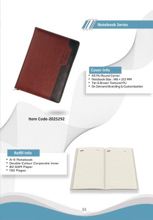 Z-2025292 A5 PU Notebook