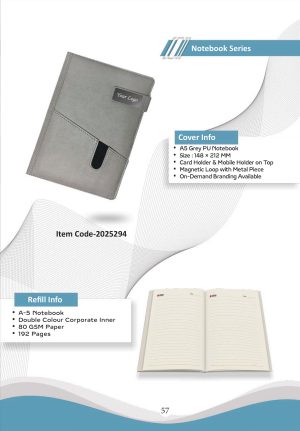 Z-2025294 A5 PU Notebook