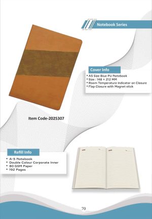 Z-2025307 A5 PU Notebook