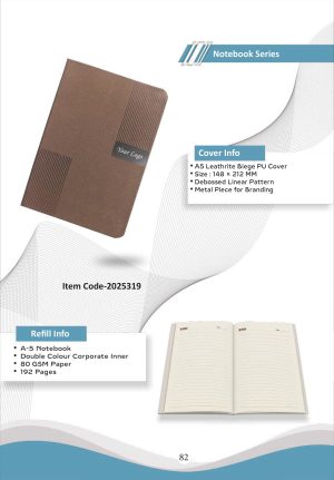 Z-2025319 A5 Leathrite PU Notebook