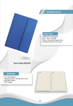 Z-2025321 A5 PU Notebook