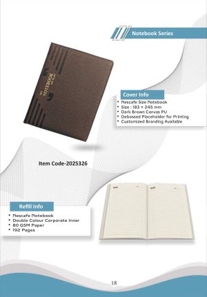 Z-2025326 Nescafe Notebook