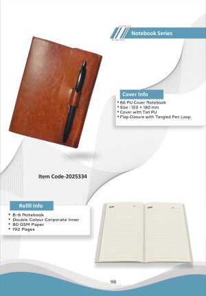 Z-2025334 B6 PU Notebook