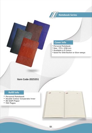 Z-2025351 Personal Notebook